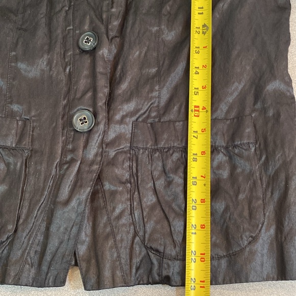 Tanjay - shiny crinkle jacket. Size 10p - Picture 7 of 9